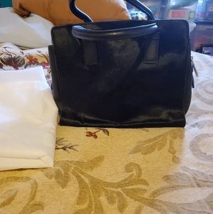 Carol Brodie Genuine Haircalf Satchel NWOT